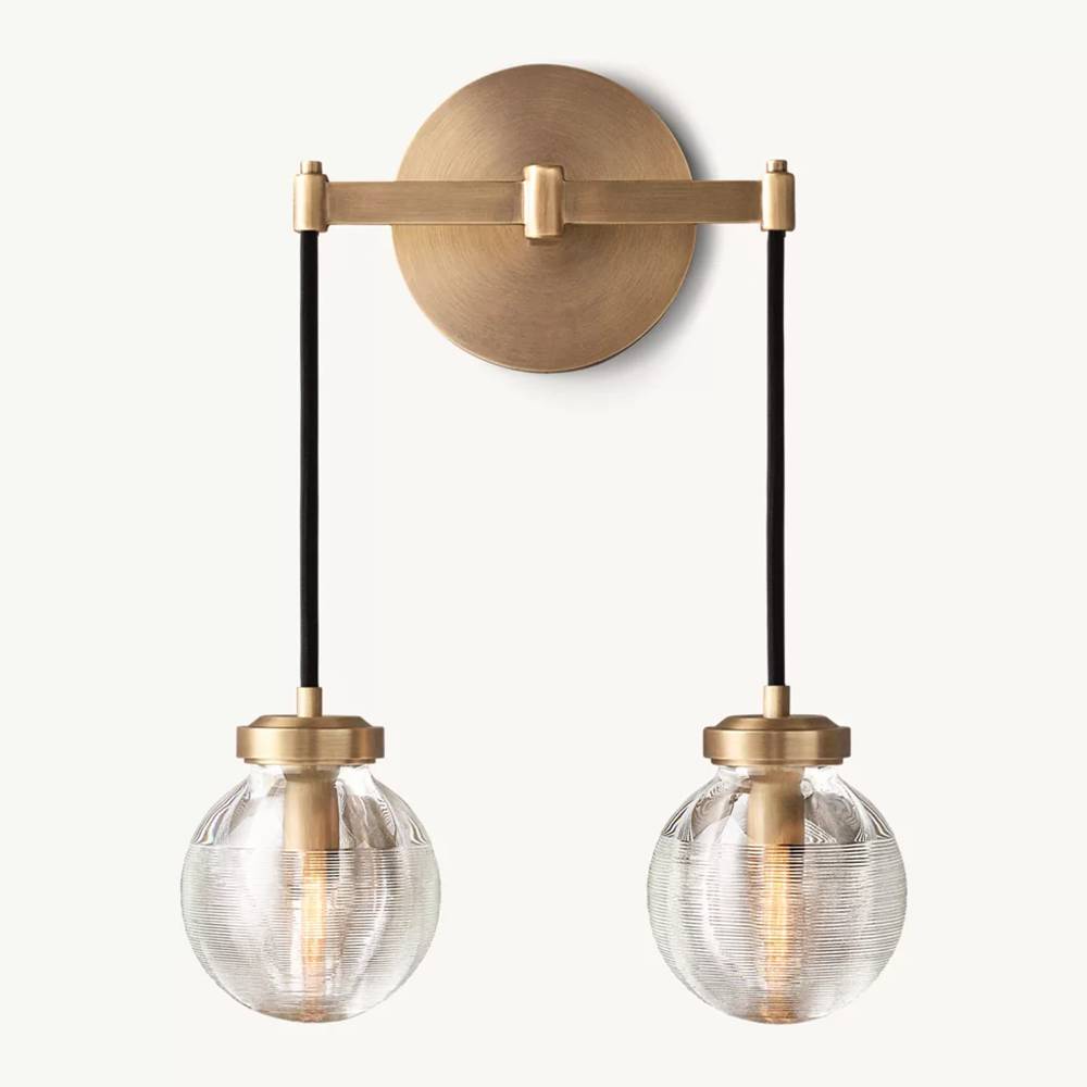 Pevaris Double Wall Sconce