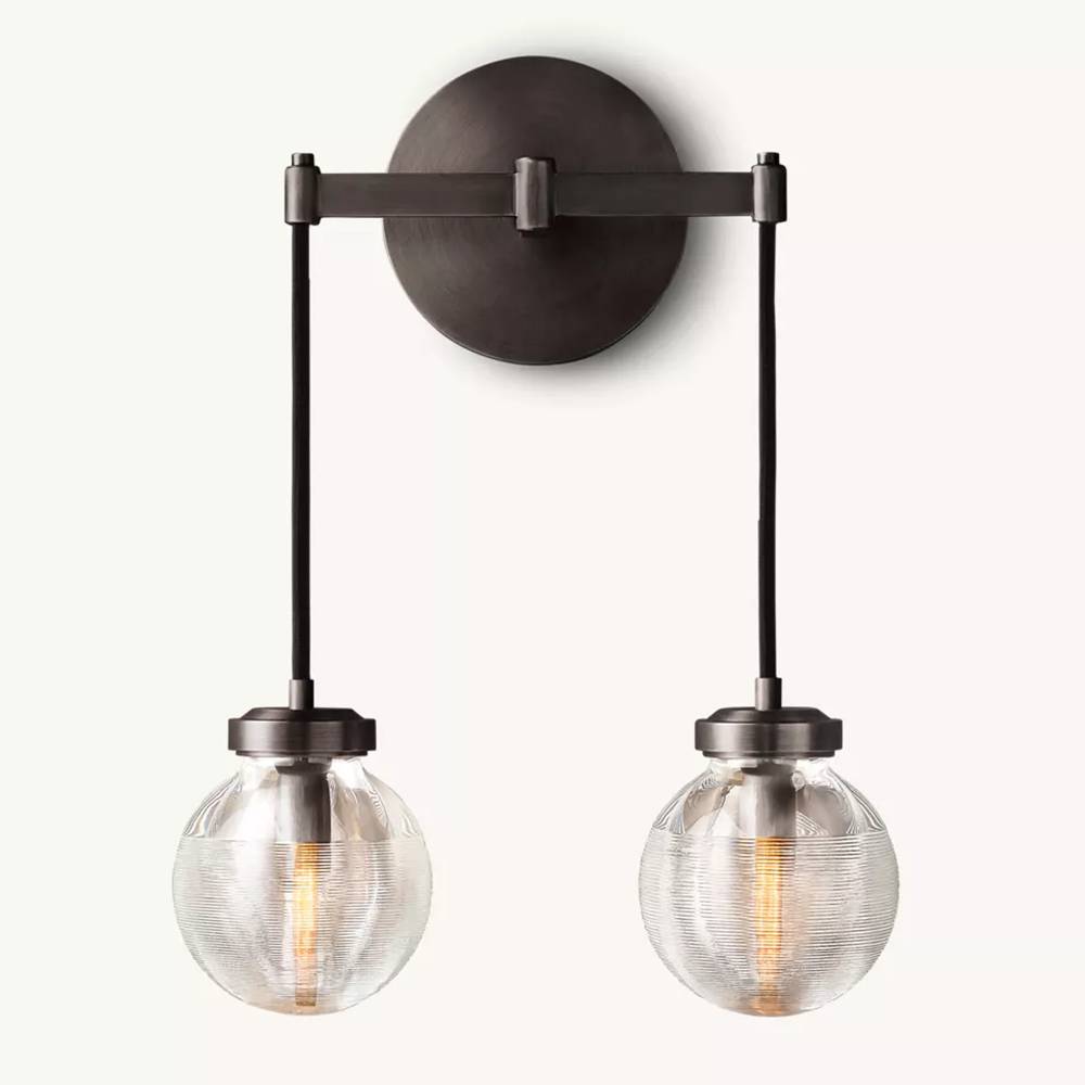 Pevaris Double Wall Sconce