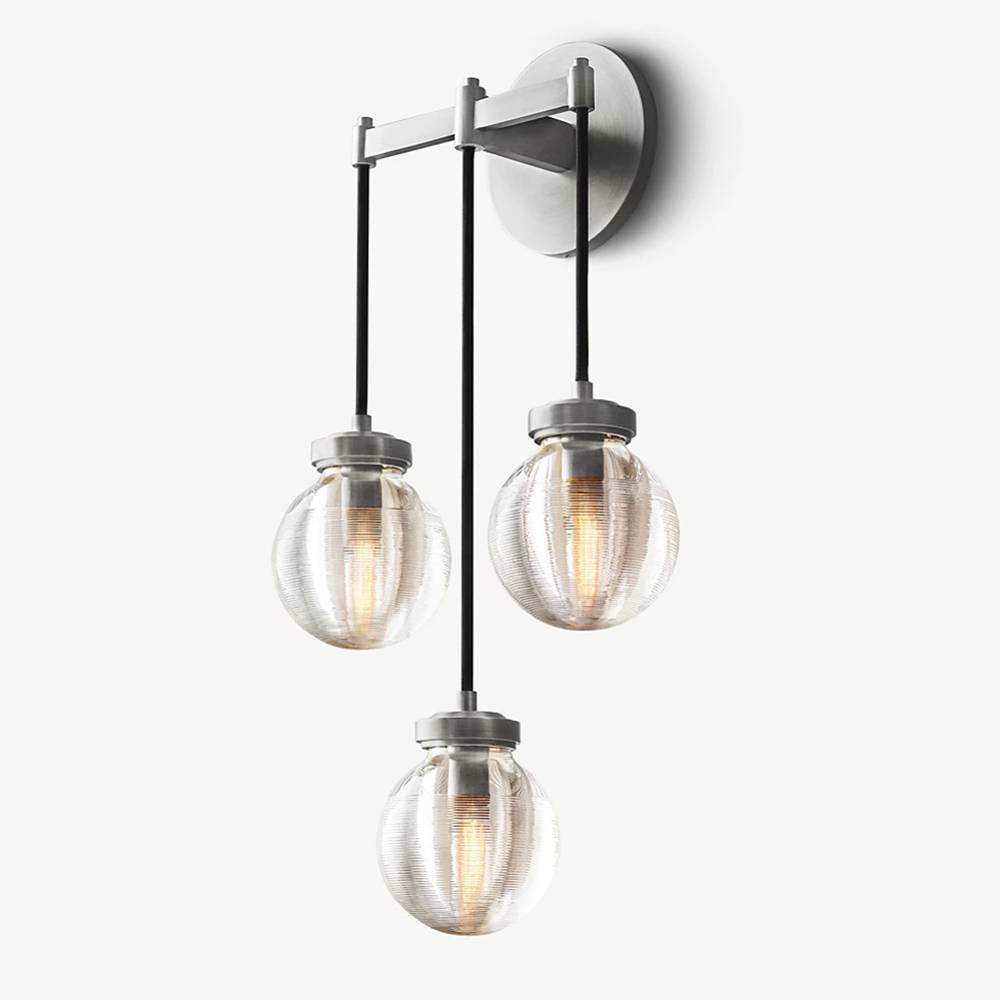 Pevaris Triple Wall Sconce