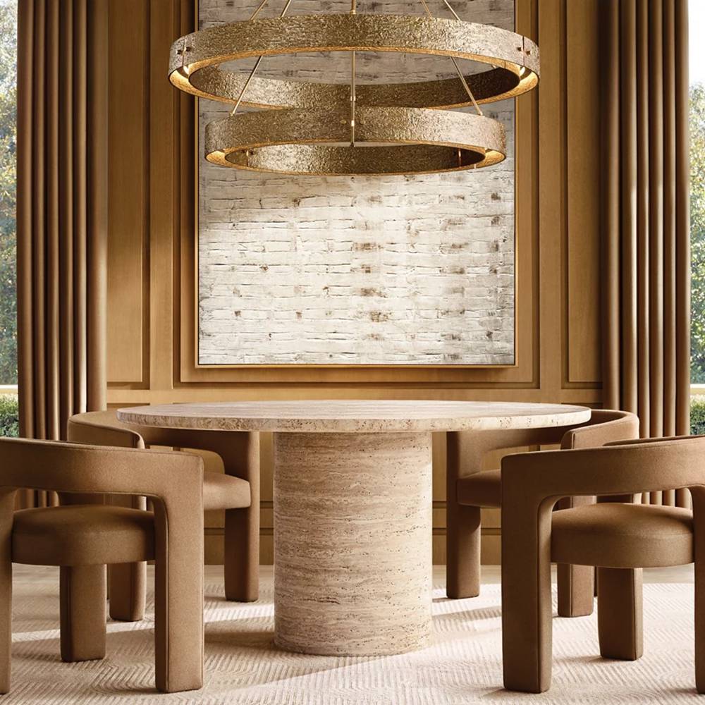 Voulent Round Chandelier 48"