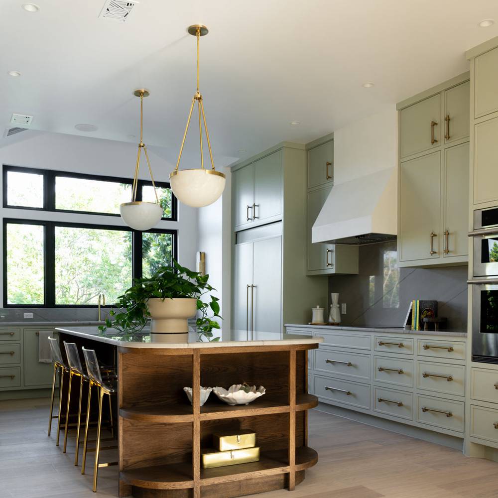 Halver Pendant Light