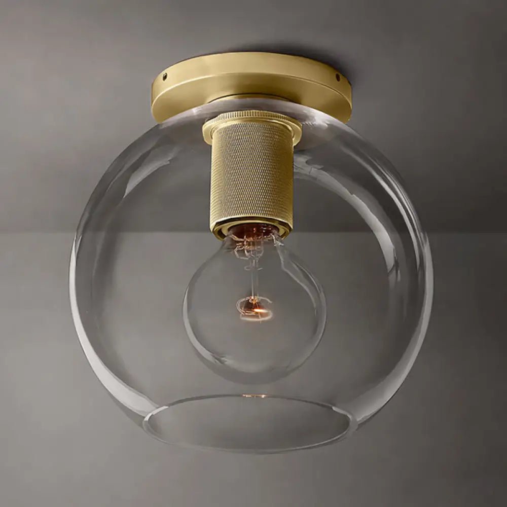 Utivence Globe Flush Mount
