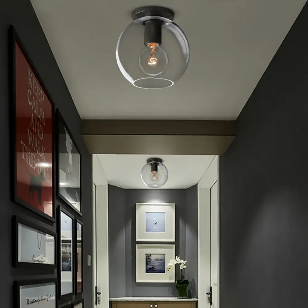 Utivence Globe Flush Mount