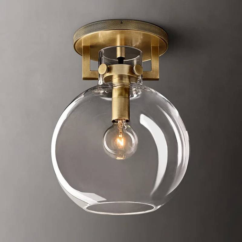 Machery Globe Flush Mount