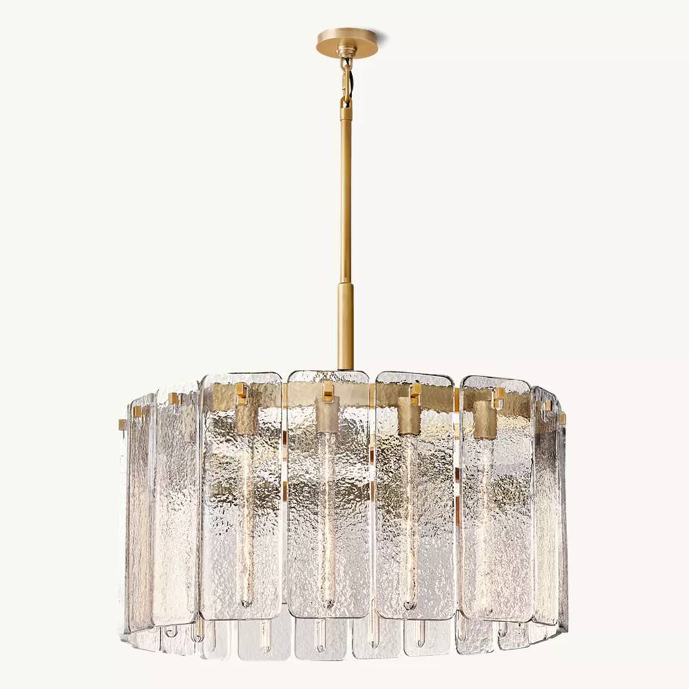 Calvette Glass Round Chandelier 36"