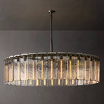 Calvette Glass Round Chandelier 60"