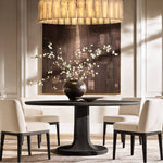 Calvette Onyx Round Chandelier 60"