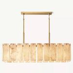 Calvette Onyx Rectangular Chandelier 60"