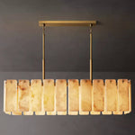 Calvette Onyx Rectangular Chandelier 60"