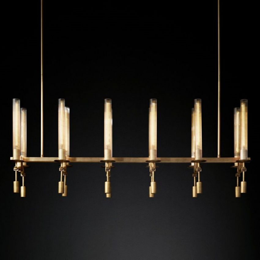 Fonsaire Linear Chandelier 54"