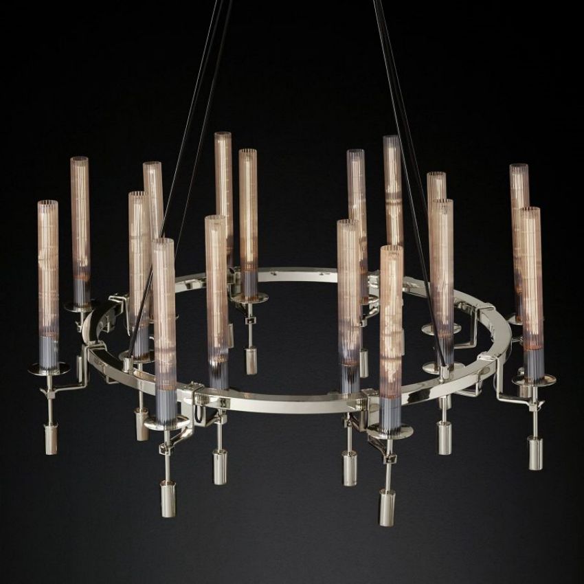 Fonsaire Round Chandelier 46"