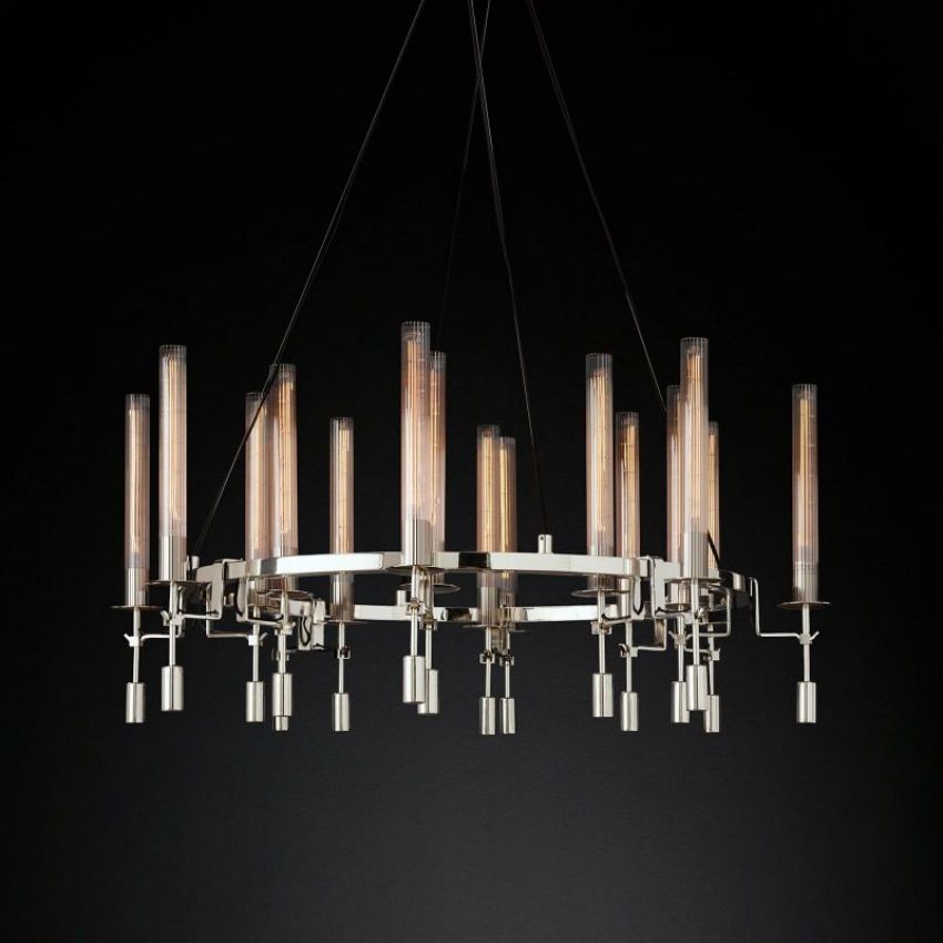 Fonsaire Round Chandelier 46"
