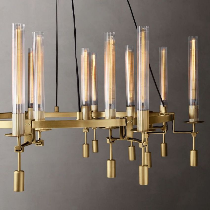 Fonsaire Round Chandelier 46"