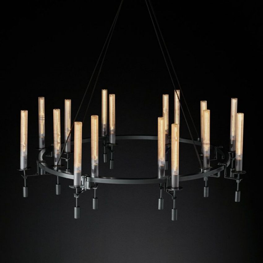 Fonsaire Round Chandelier 58"