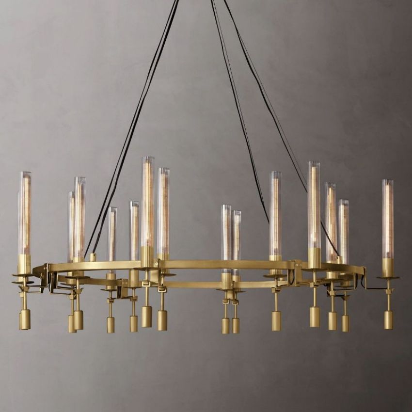 Fonsaire Round Chandelier 58"