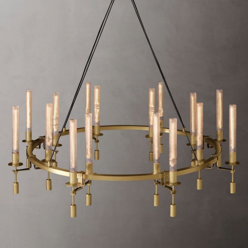 Fonsaire Round Chandelier 58"