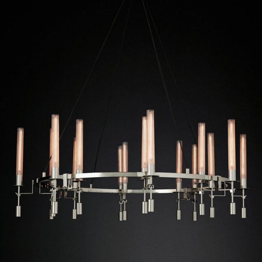 Fonsaire Round Chandelier 58"
