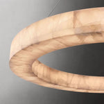 Rivent Alabaster Round Chandelier 40"