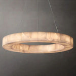 Rivent Alabaster Round Chandelier 31"