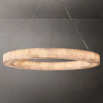 Rivent Alabaster Round Chandelier 40"
