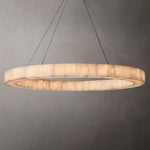 Rivent Alabaster Round Chandelier 60"