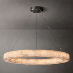 Rivent Alabaster Round Chandelier 40"