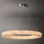 Rivent Alabaster Round Chandelier 40"