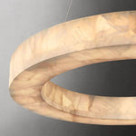 Rivent Alabaster Round Chandelier 60"
