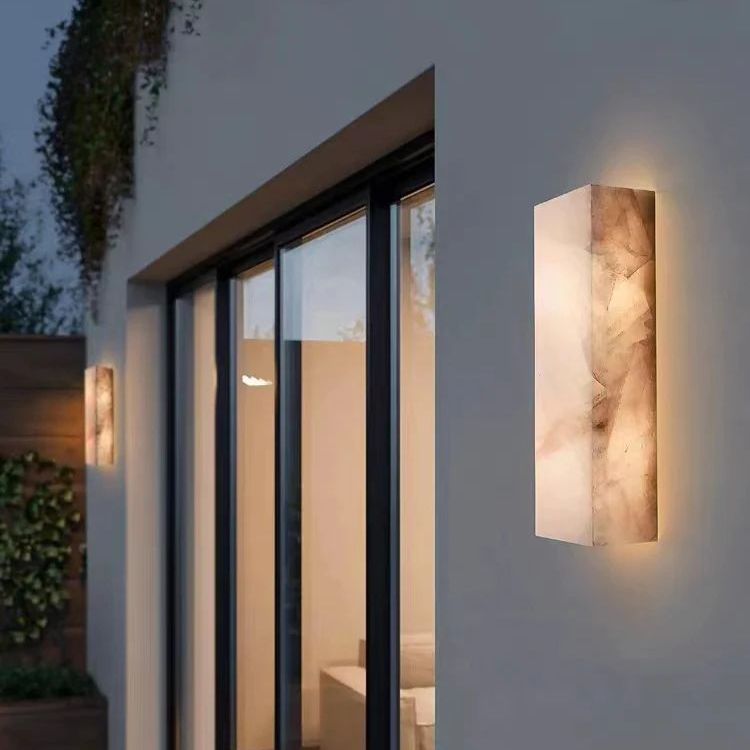 Rivent Alabaster Wall Sconce