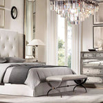 Odeval Tiered Square Chandelier 47"