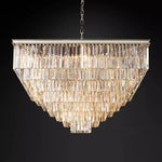 Odeval Tiered Square Chandelier 47"