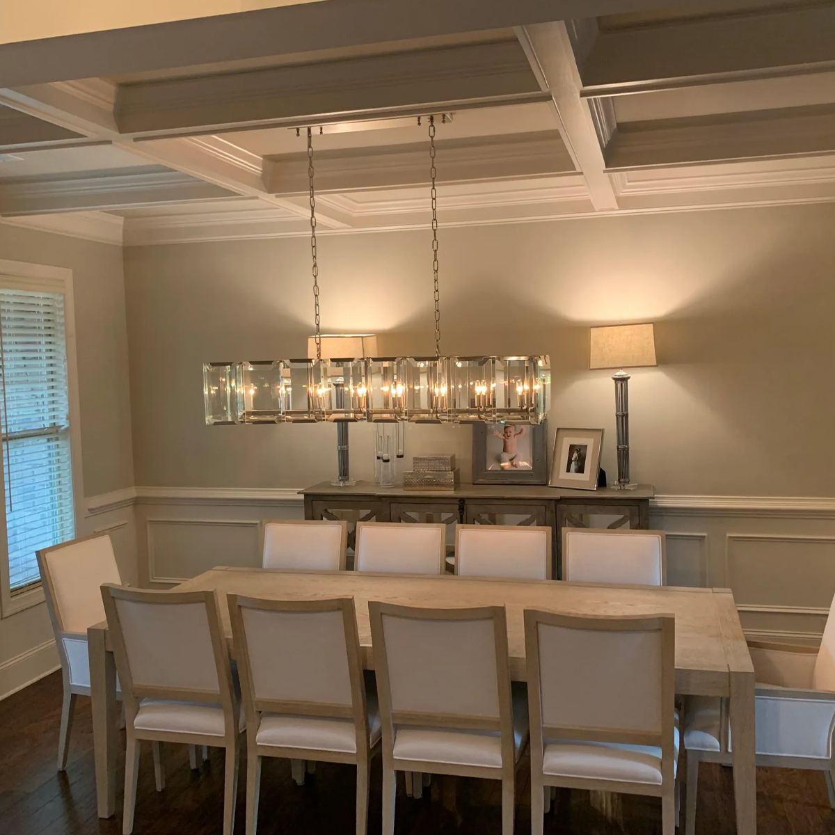 Harluxe Crystal Rectangle Chandelier 62"