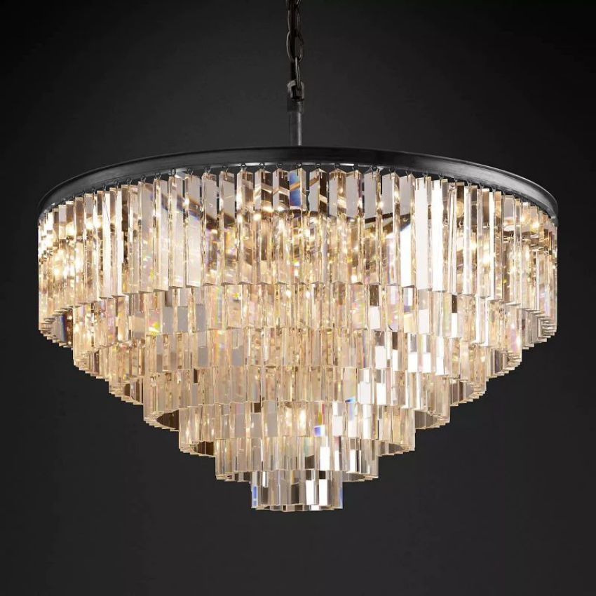Odeval Round Chandelier 44"
