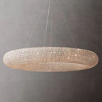 Halo Crystal Round Chandelier 59"