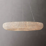 Halo Crystal Round Chandelier 32"