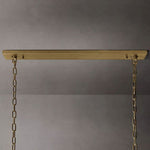 Harluxe Crystal Rectangle Chandelier 62"
