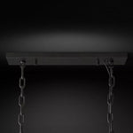 Harluxe Crystal Rectangle Chandelier 62"