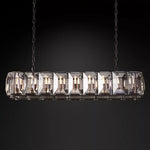 Harluxe Crystal Rectangle Chandelier 62"