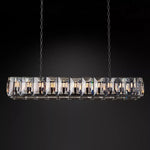 Harluxe Crystal Rectangle Chandelier 74"