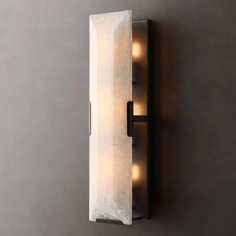 Harluxe Calcite Linear Wall Sconce