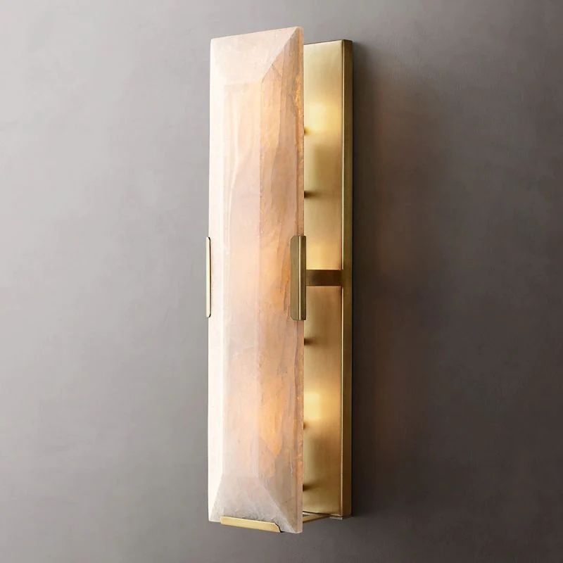 Harluxe Calcite Linear Wall Sconce