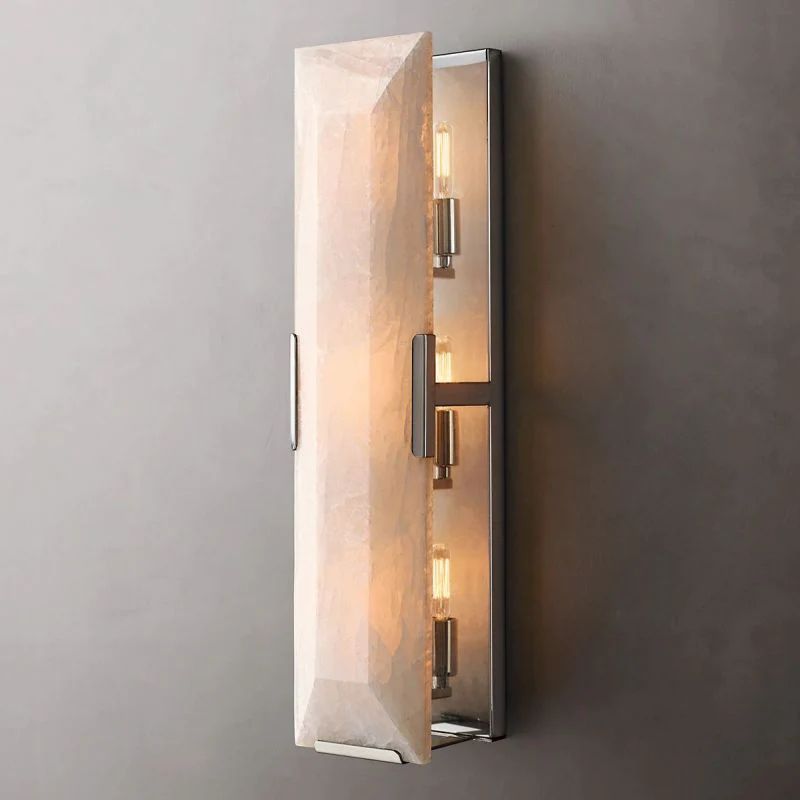 Harluxe Calcite Linear Wall Sconce