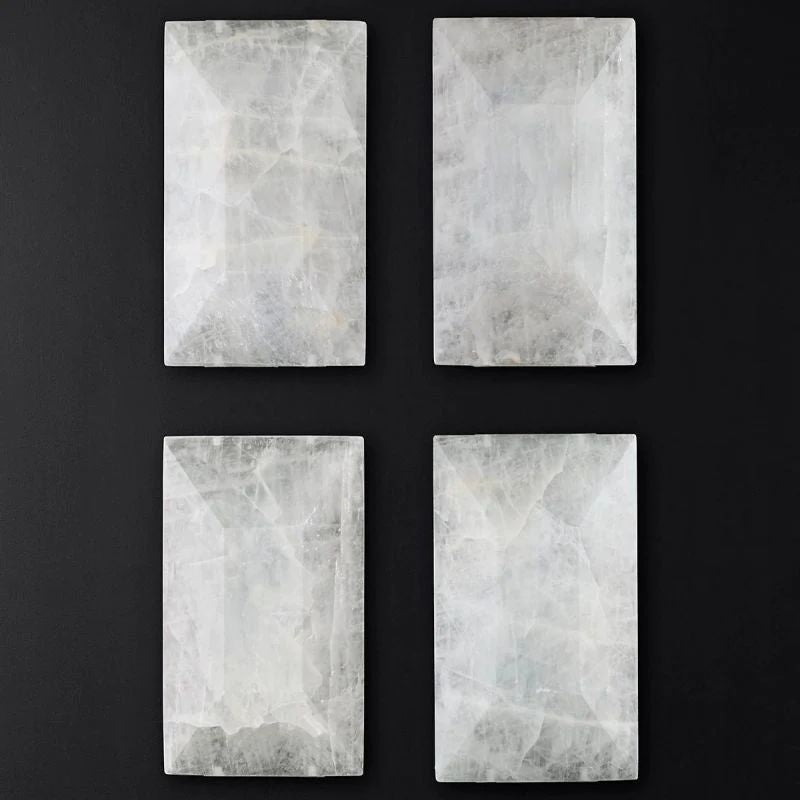 Harluxe Calcite Triple Wall Sconce