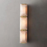 Harluxe Calcite Triple Wall Sconce
