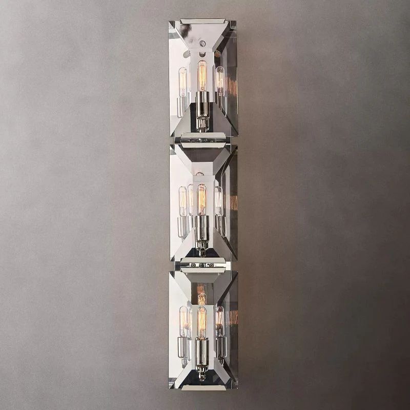 Harluxe Crystal Triple Wall Sconce