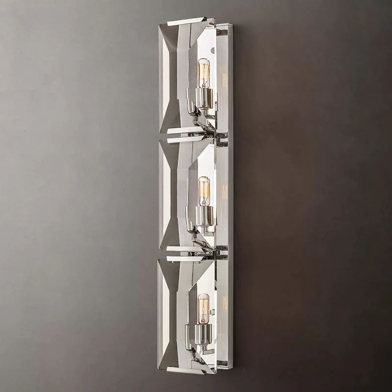 Harluxe Crystal Triple Wall Sconce