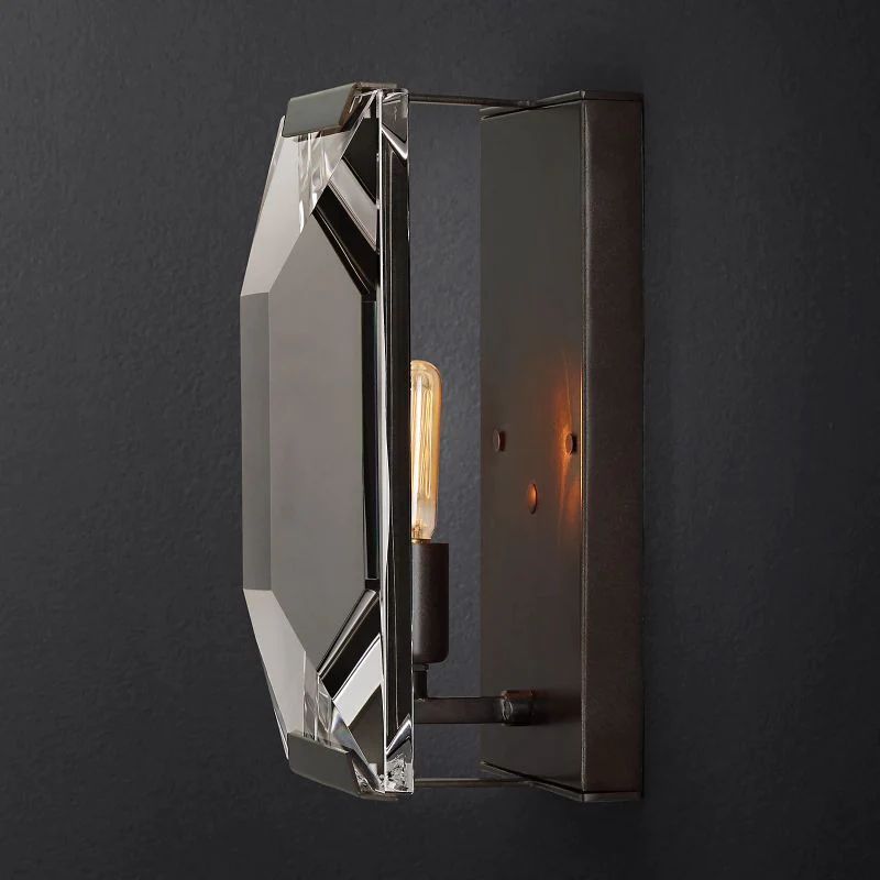 Harluxe Crystal Wall Sconce