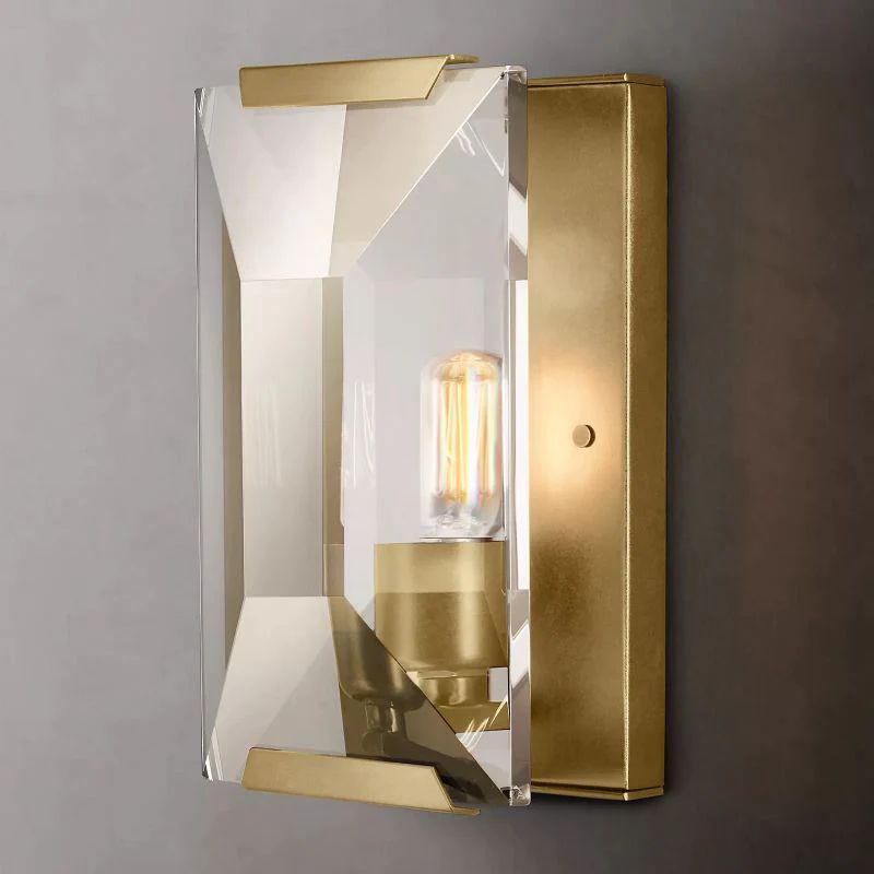 Harluxe Crystal Wall Sconce