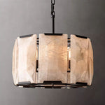 Harluxe Calcite Round Chandelier 19"