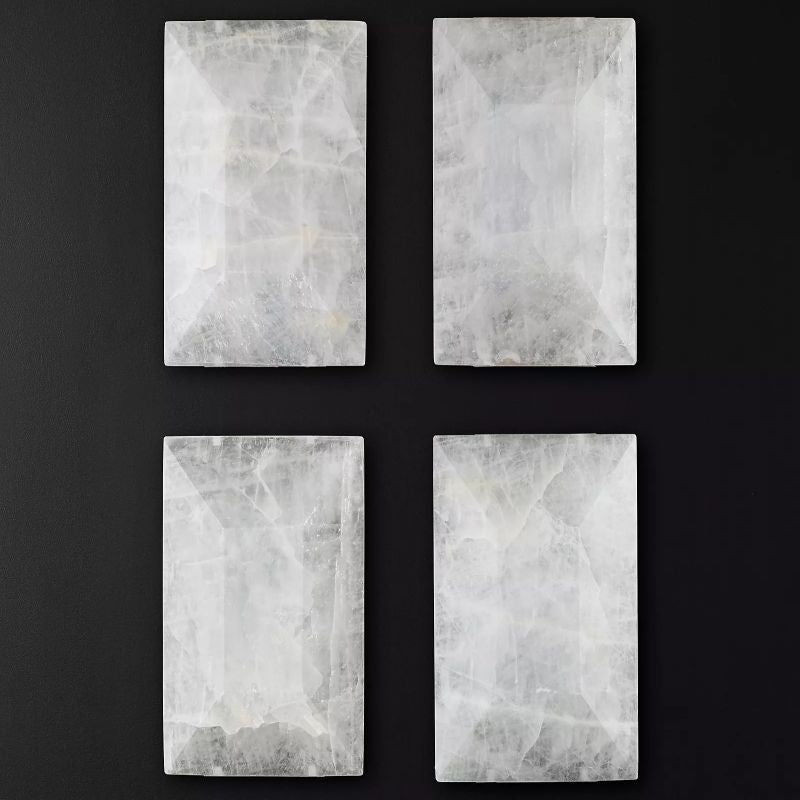Harluxe Calcite Rectangle Chandelier 54"